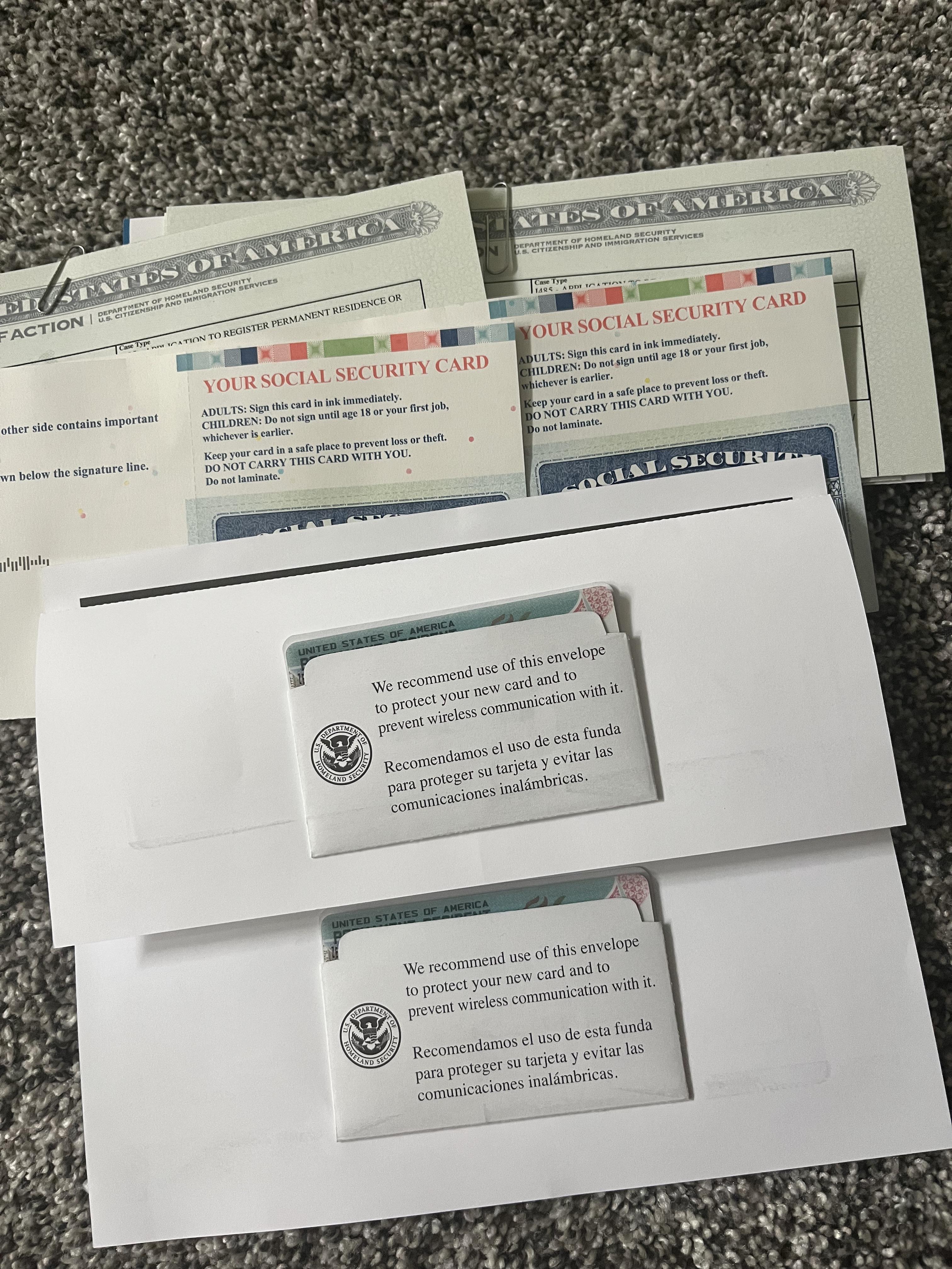 Green card approval - Robert Wilson, Renewable Energy Engineer