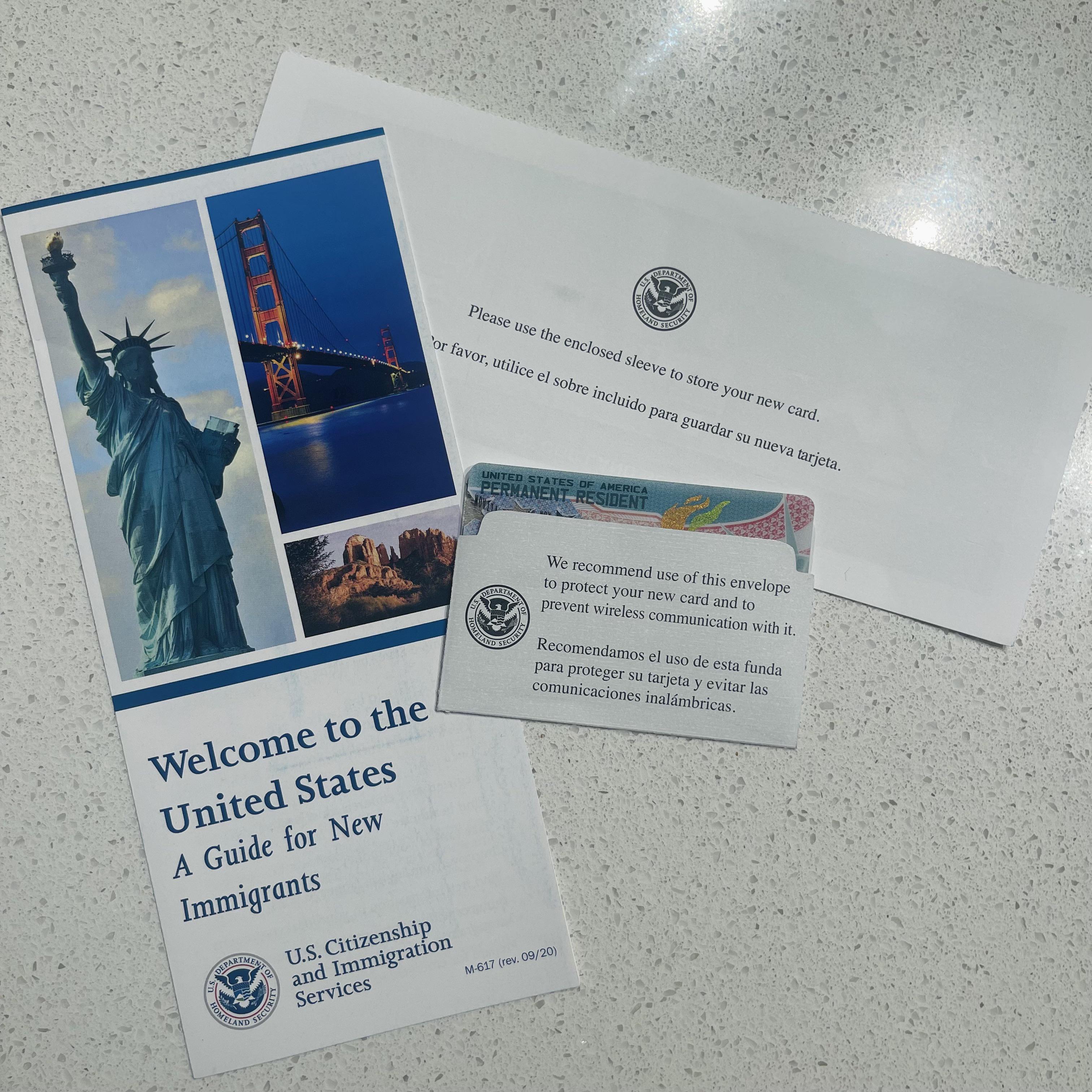 Green card approval - Elena Popov, PhD Student